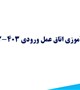 برنامه کارآموزی اتاق عمل ورودی 401-402-403